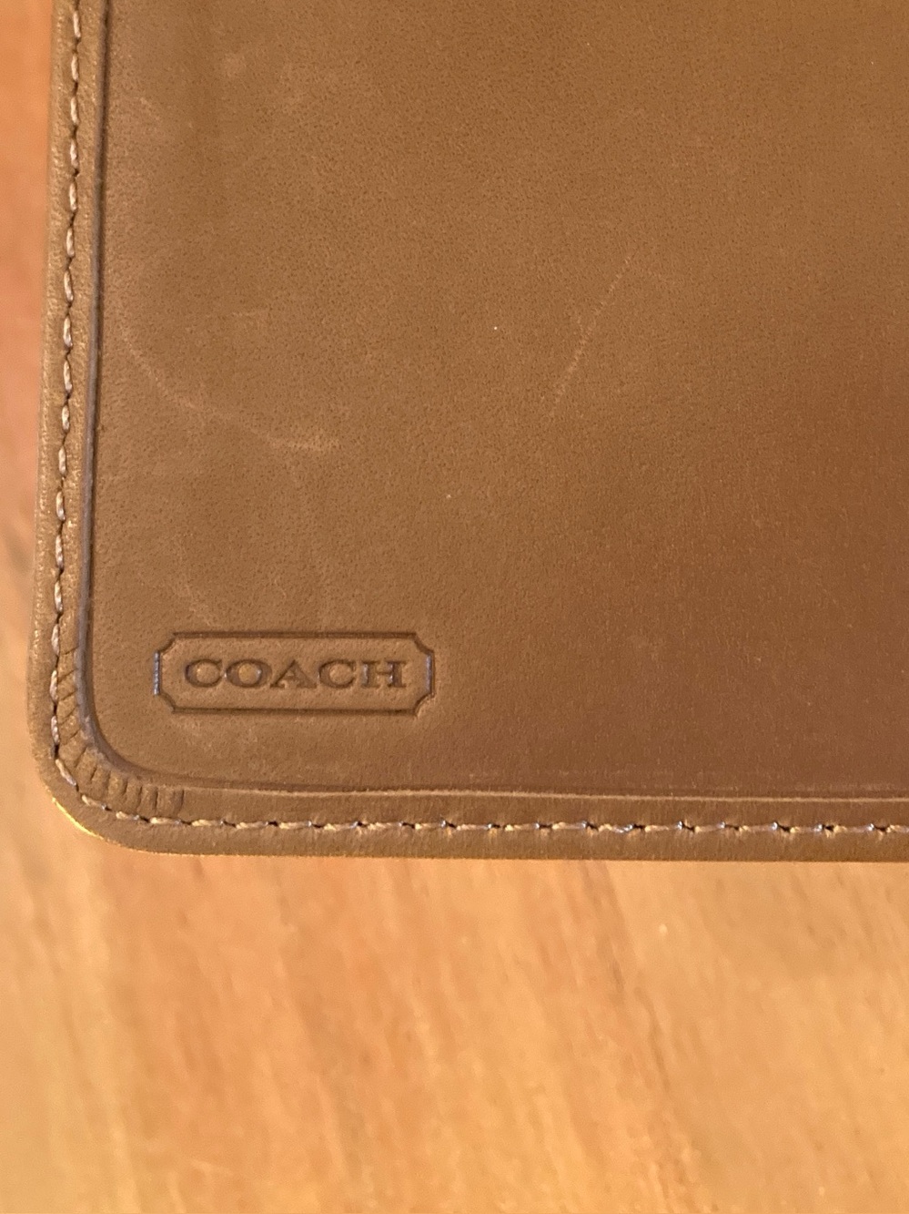 Vintage COACH Brown Tan y2k Signature Canvas Album Photo Book / Planner - Picture 9 of 14